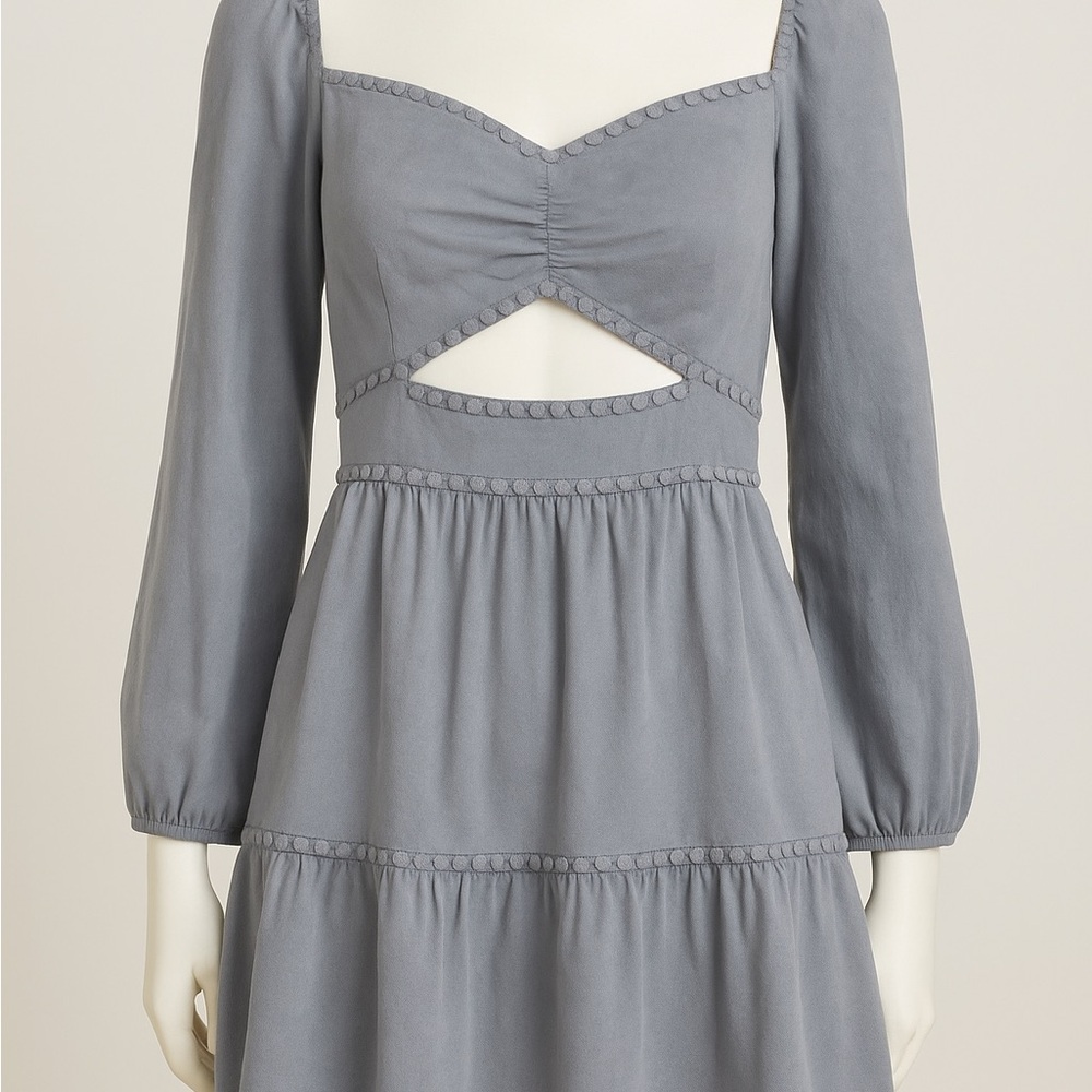 Forever 21 Long Sleeve Cutout Mini Dress (NWT)